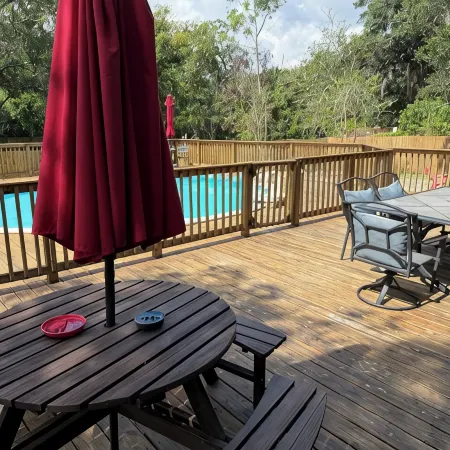 Unique cabin in the city pool home
