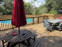 Unique cabin in the city pool home - Swimmingpools
