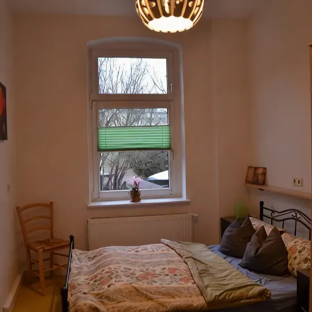 Ferienwohnung mit Balkon im Zentrum von Eberwalde