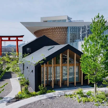 MUKUtensha Fujinomiya natural wood retreat hotel