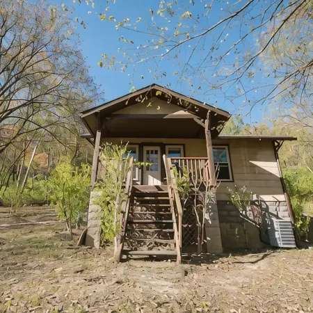Private bungalow set in the forest