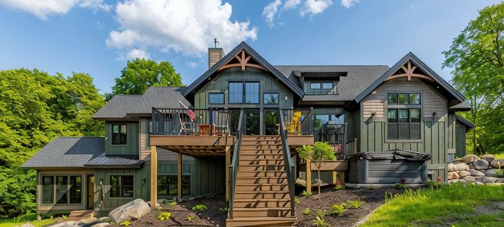 Private lakeside retreat with pool, hot tub, and sauna 오터 타일 카운티 호텔