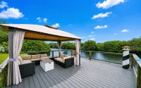 Palms Paradise. Pool. Waterfront. Near Space Coast Beaches. - Wifi