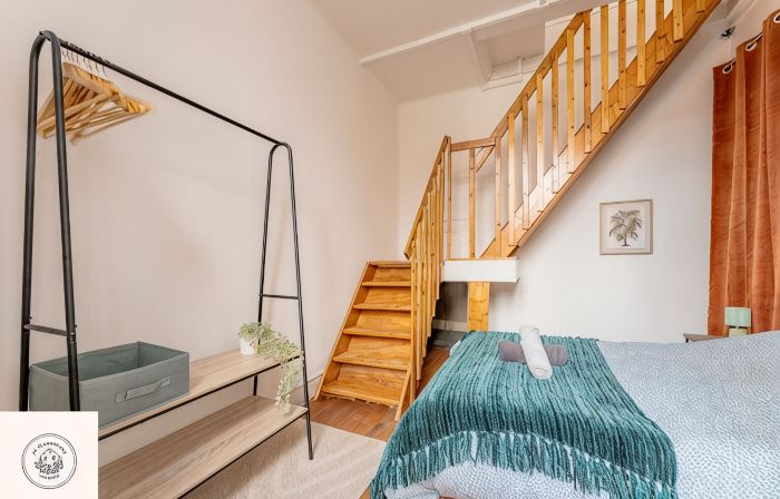 Le duplex inverse, Bollaert, Fac, gare, 2pers