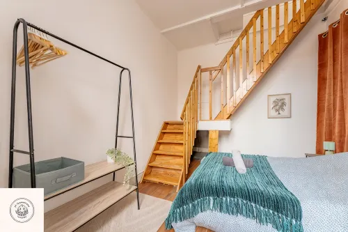 Le duplex inverse, Bollaert, Fac, gare, 2pers - 2-Star