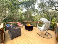 Forest Home with Deck, EV Charger, King Beds