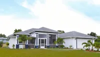 Vero Beach by Beach 8 Beds 2800 Sq Ft 11 Person Huge House Vaulted Ceilings - 3-Star