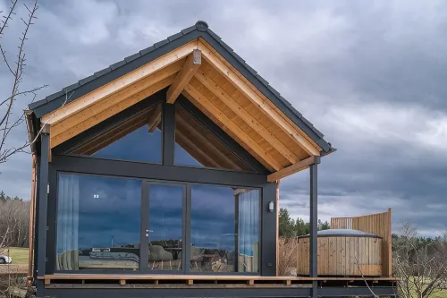 Neu Gebautes Chalet im Bayerischen Wald - 木屋