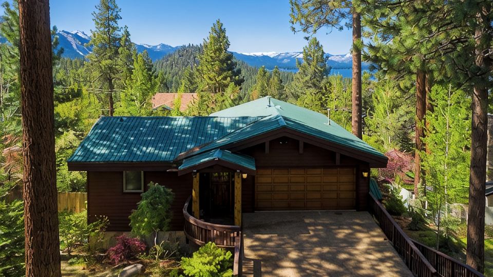 Lake View Stylish Timber House - South Lake Tahoe. Nevada