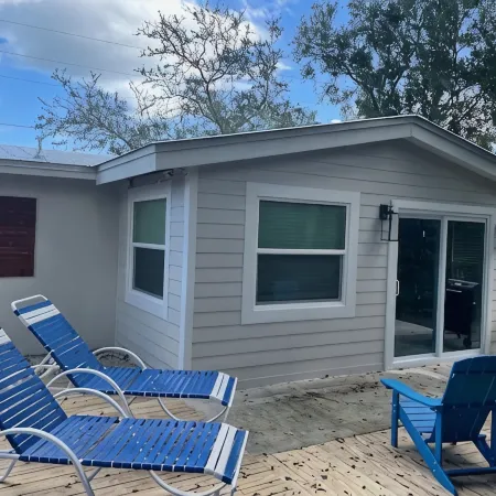 Modern Farmhouse Retreat – Heated Pool & Close to Beaches!