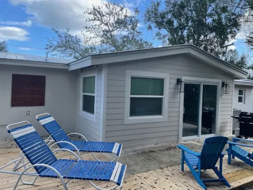 Modern Farmhouse Retreat – Heated Pool & Close to Beaches!