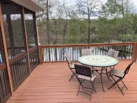 Beautiful lakefront home on over an acre with lots of room, views, and amenities - Wi-Fi