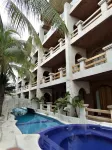 酒店 Casa del Lirio Diamante - 泳池