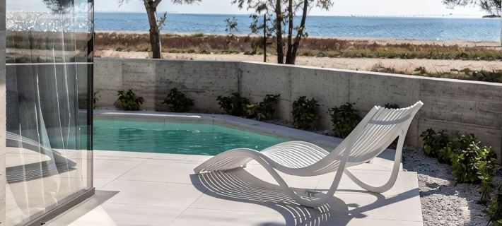 Ikies 3 Modern Eco-Friendly Private Seaview Signature Villas with a Pool Hotels in Volos