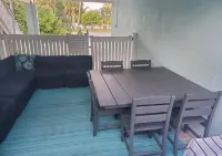 A Lazy River Day & Night 4 Bedrm  w lazy river heated pool! Bikes & Beach Gear! - Private Pool