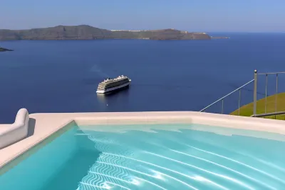 Villa Renos Hotel Hotels near Three Bells of Fira