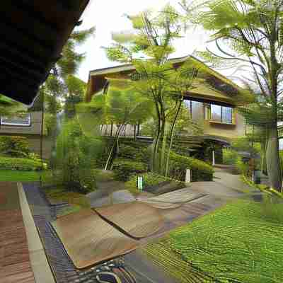 名月荘 Hotel Exterior