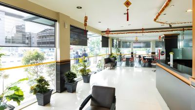 共有エリア アルファ インの写真