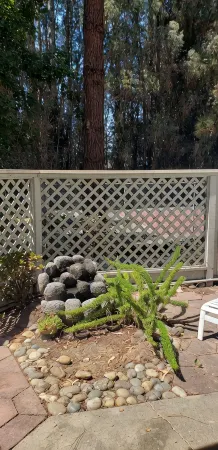 Cool condo a mile from New Brighton, two miles from Capitola Beach.