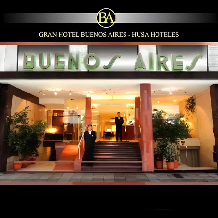 Gran Hotel Buenos Aires Отели рядом с достопримечательностью «Дворец Сан-Мартин»