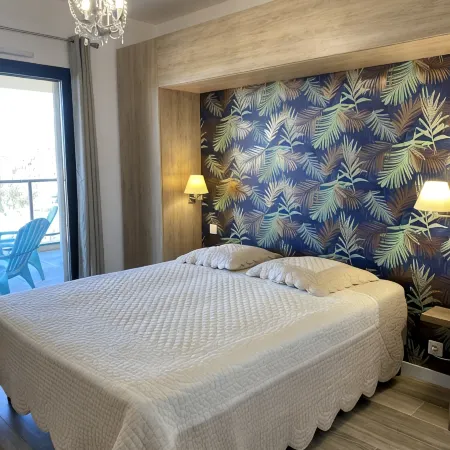 VERY LARGE NEW APARTMENT 300 m from the beach SUPERB SEA VIEW 6/8 PP