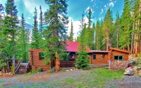 3 BR Mountain Log Cabin at St. Mary's Glacier - 3-Star