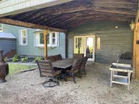Spacious PA Wilds Getaway! Water views, firepit w/ covered patio