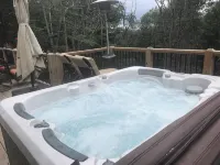 Free EV Charging, Loft, Views, Hot Tub, Pets, Private, 2 Beds, Firepit & Golfing