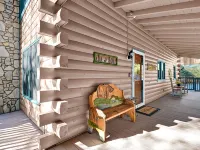 Summer Special ! Log Cabin with Mountain View, Hot Tub, Pool Table, Sleeps 10 - Chalets
