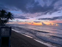 Oceanfront 3 Bdrm House on Surf Beach near Rincon with Private Beach Access - Wi-Fi