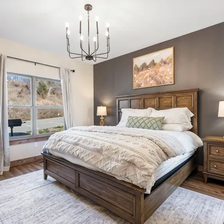 Spacious Lakeview Retreat w/Game Room, Indoor Pool, Expansive Deck & Firepit