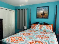 Island Paradise! Enjoy Our Duplex with a Pickleball Court and Basketball Hoop - balcony