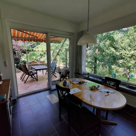 Vacation apartment Jantje in Emden city center with garden directly on the canal