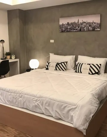 ห้องเตียงคิงไซส์ พร้อมวิวสวน