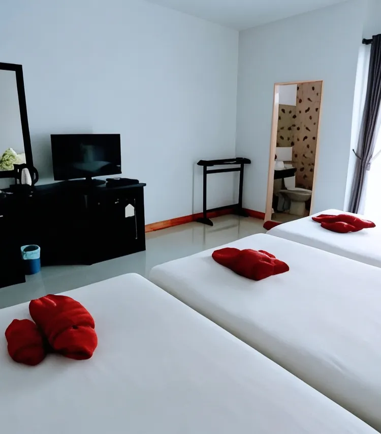 ห้องราคาประหยัดสำหรับสามท่าน