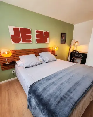Apartment for 4 people Patio terrace 400 m from the beach Quartier du Parc