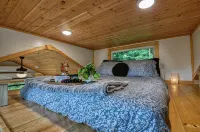 勒孔特臨鴿子河微型小屋 - 小木屋