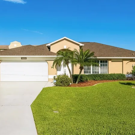 Villa Cape Coral Gulf Access Western Exposure Heated Pool Hot Tub 5 Bedrooms 2 B