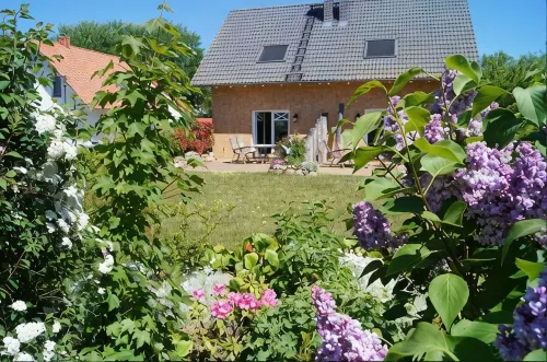 Fantastic FH, terrace, fireplace, close to the Baltic Sea, Bodden view - Wifi