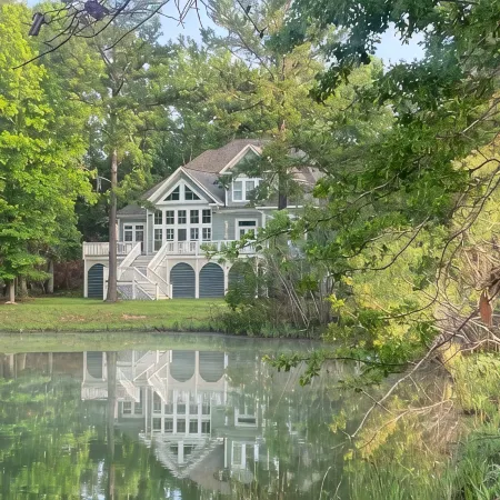 Beautiful Custom Home Overlooking Pond