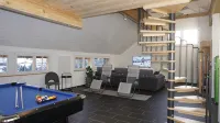 Loft in the countryside with garden access and sauna