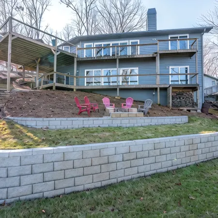 AMAZING LAKEVIEWS! Beautifully decorated 4 bdm waterfront home with 2-story dock