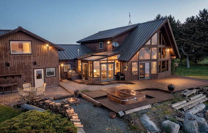 Panoramic View, Private, Low Bank Waterfront