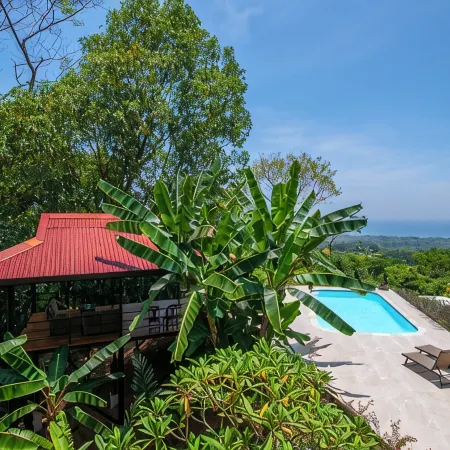3 Bedroom Villa in Matapalo with Amazing Ocean View Jungle Views and Pool!