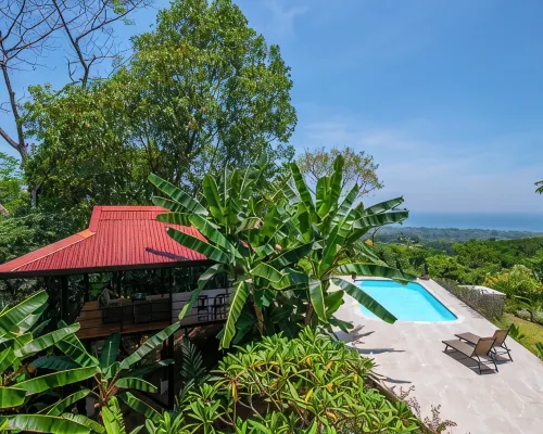 3 Bedroom Villa in Matapalo with Amazing Ocean View Jungle Views and Pool! Hoteles en Savegre