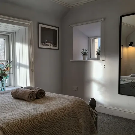 Town Centre apartment with private garden