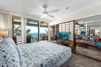 Direct Oceanfront Condo with AC, Amazing Sunsets, Tide Pools, Turtles & Surfers