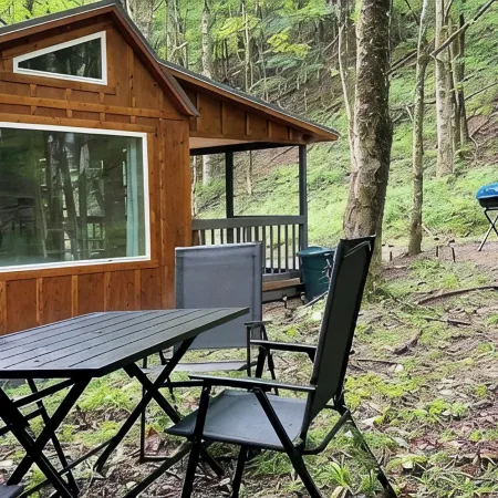 Private Tiny Cabin & Mountain Hiking!