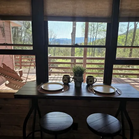 Nantahala Nookie Nook: A Playful Retreat w/Stunning Long-Range mt Sunset Views