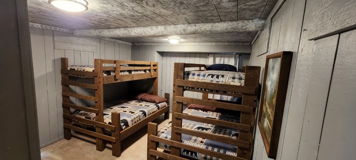 Rustic Cabin Hyde-A-Way Hotels in Cass County